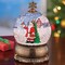 Collections Etc Hand-Painted Santa Claus Musical Snow Globe Decoration, Plays 8 Songs